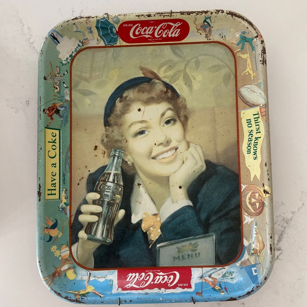 1950’s Coca Cola tray
